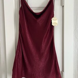 Altar'd State Burgundy Dress